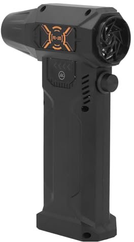 130000 Rpm Potente Ventilador de Mini Turbina de Turbina con Batería de 8000 MAh, Ventilador Seco de Chorro Inalámbrico Portátil para Acampar el Teclado de Automóviles en Casa,
