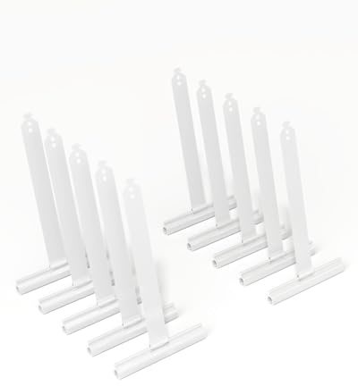 AwmnSrman 10 Stück Rolladen Aufhängefeder L100 x B170 mm für Rolladen für Rollladenlamellen mit einer Dicke von 37 mm