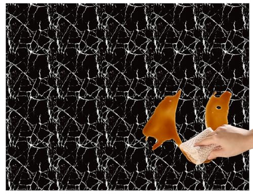 demaxiyad Carrelage Mural Autocollant - 10 Pièces Carreaux À Coller Sur Mur,58X30 Cm Resistant A La Chaleur Decollable Pour Meuble Armoire Plan De Travail Camping Car Chambre Salle De Bain Cheminee