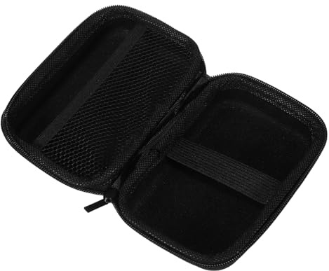 TOVINANNA Effektpedal Tragetasche mit Schaumstoffpolsterung Kompakter Gitarrenpedal Koffer für E Gitarren Robuster Organizer für Kleiner Multieffektgeräte Tragbarer Aufbewahrungskoffer für