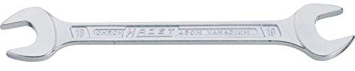 Hazet 450N-6X7 Chiave a Forchetta Doppia, Argento, Apertura Chiave 6 X 7, Lunghezza 121.3 mm