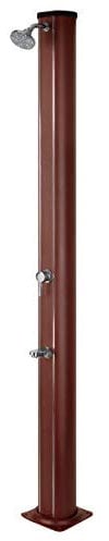 GRE DSALR32W - Douche Solaire Aluminium Ronde 32L Imitation Bois