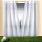 heimtexland Gardine Vorhang Ösenschal in weiß Bestickt mit Blumen aus weichfliesendem Voile HxB 245x140 cm TOP QUALITÄT …auspacken, aufhängen, fertig! Typ168