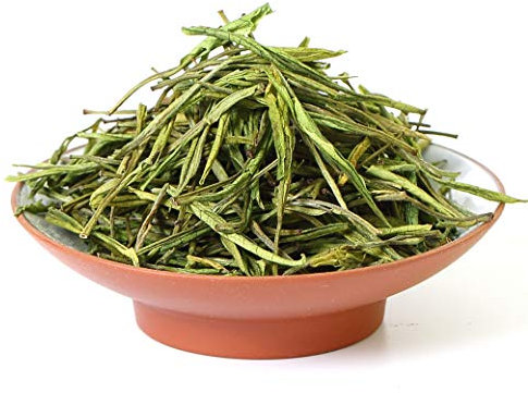 GOARTEA 100g / 3.5oz Supreme Spring Anji Bai Cha White Loose Leaf Chinese Green Tea