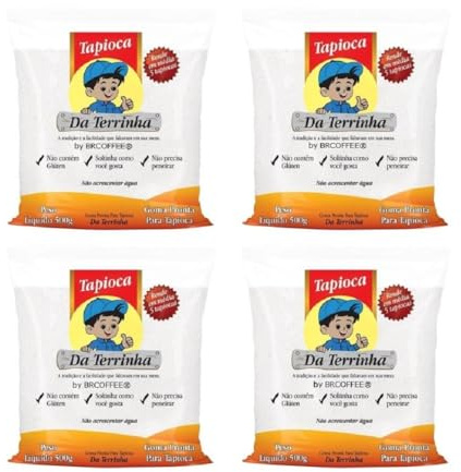 Da Terrinha Pack Tapioca da terrinha - 4x 500g