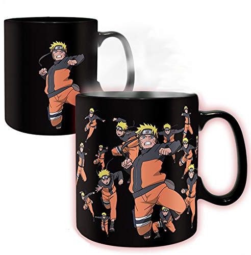 Naruto - Kage Bunshin - Cambiar el Color Taza - 460 ml - Manga Anime