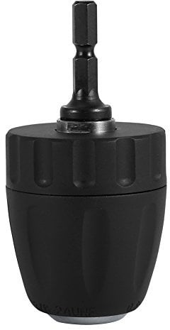 Mandrino Trapano con Codolo Esagonale a Filettatura del Mandrino di 3/8 - 24UNF a Diametro del Mandrino 0,8 mm a 10 mm per Trapano Elettrico, Trapano a Pistola