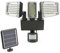 IDMarket - Projecteur Solaire 3 têtes 178 LED détecteur de Mouvement