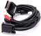 Deal4GO High Definition HDTV RCA VGA AV Composite Video Cable X851849-001 for Xbox 360 Slim Black (NO Packaging)
