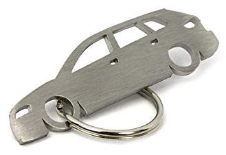 Streetculture Carshape Schlüsselanhänger Edelstahl - KFZ Auto Teile Fahrzeug RS3 A3 8P 5 Türig Car Shape