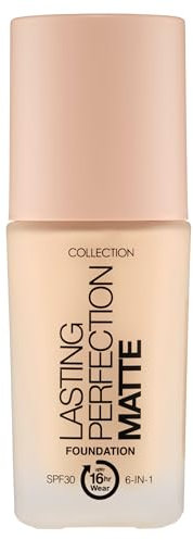 Collection Cosmetics Lasting Perfection Glow Foundation, mittlere bis vollständige Abdeckung, 27 ml, Cashew