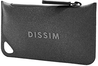 DISSIM Custodia morbida impermeabile con cerniera per accendini e piccoli oggetti