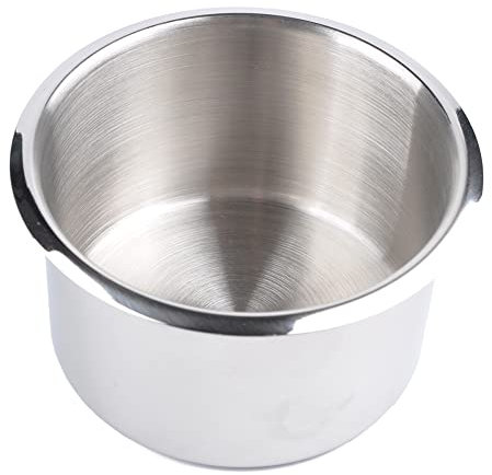 Edelstahl Auto Getränkehalter, MoreChioce Edelstahl Tropfen Flaschenhalter Ersatzteil Tisch Poker Schreibtisch Getränkehalter Tisch Boot Becherhalter für Camper,9cmx5.5cm
