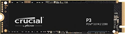 Crucial SSD P3 M.2 500 Go PCIe Gen3x4 2280 Tray