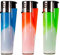 Clipper Classic Large Jet Flame Feuerzeug Feuerzeuge Light Lighter Kollektion 2021 Verschiedene Motive (3X White Nebula)