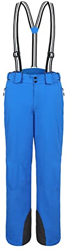 AOLI RAY Herren Skihose Outdoorhose Hosenträger Wasserdicht Gefüttert Ski Hosen Wanderhose Schneehose Snowboardhose Winddicht Winter Outdoorhose