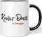 JUNIWORDS Tasse, Kevin-Denis, der Unbarmherzige, Schwarz (5254910)