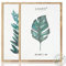 Ligarti® Bilderrahmen (Made in EU) I Rahmen aus Echtholz I Holzbilderrahmen, Holzrahmen I Picture Frame (A4, 2x eiche)