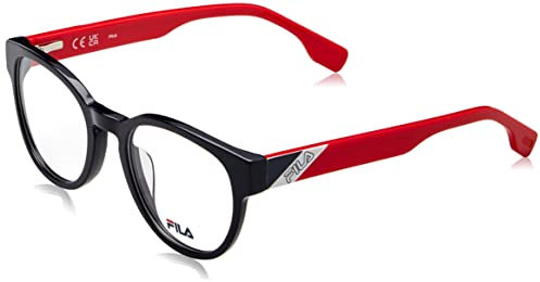 Fila Pantos Cellulose acetate Brillen in Shiny Dark Blue für Herren, Brille mit Sehstärke, optional mit Sonnenbrillen tönung oder Blaulichtfilter (Modell VFI453)