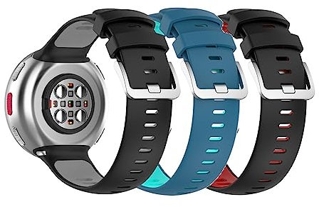 KingFan Sport Armband Kompatibel mit POLAR vantage v2 Armband,Weiches Silikon Wasserdicht Armband Kompatibel mit POLAR vantage v2