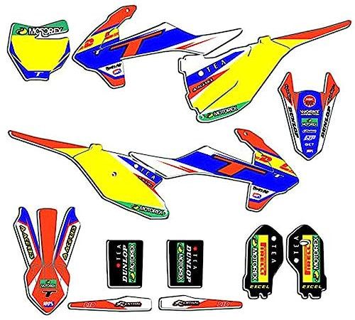 ENARUI Dekor Aufkleber Decals Graphics Kompatibel mit KT-M SX 85 85SX 2018 2019 2020 2021