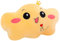 Gisqis Wolkenkissen Gelb Süße Kissen Kuschelkissen Kinder Wolken Cute Cloud Pillow Kawaii Wolkenkissen Geschenk für Kinder Kissen Deko Aesthetic 44cm