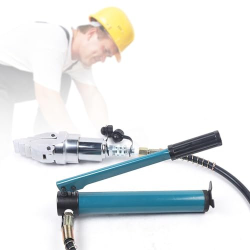 Manuelle Hydraulikpumpe 12 Ton Hydraulische CP-180 Pumpe Flanschspreizer Hydraulik Flansch Spreizer,Ölgehalt 350CC,Hochdruck 2.2CC