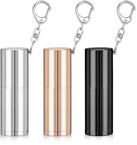HONZUEN Taschenaschenbecher, Taschenaschenbecher für Unterwegs, 3 St Taschenascher, Aschenbecher mit Deckel, Taschenaschenbecher Geruchsdicht, Taschenaschenbecher mit Deckel, Taschen Aschenbecher