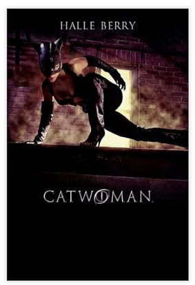 Catwoman Poster (15) Leinwand Poster Wandkunst Dekor Druck Bild Gemälde für Wohnzimmer Schlafzimmer Dekoration ungerahmt 30 x 45 cm