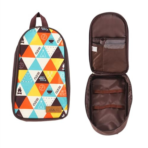 OHAOLYLE Camping Utensils Organizer Bag Travel Cooking Storage Bag Large Capacity Flatware Cutlery Bag Wash Bag for Travel Picnic BBQ