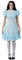 Spooktacular Creations Halloween Kostüm für Damen, gruselige Zwillinge, blaues Kleid mit Puffärmeln für Halloween Kostüme für Damen, Halloween Verkleidung, Cosplay Party