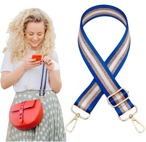 Traziewell Schulterriemen für Taschen Taschengurt Schultergurt Adjustable Shoulder Strap Verstellbar Breit Schulterriemen für DIY Taschen Handtaschen 1205