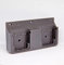 CC3DD Wall Mount Double Battery Holder for Hikoki/Hitachi 18v