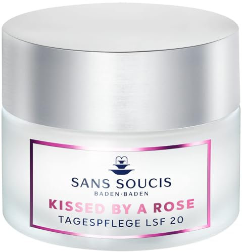 Sans Soucis Anti Aging Tagescreme LSF 20 A – Tagespflege mit UV-Schutz Hautpflege für Gesicht mit Rosen Duft Kissed by a Rose