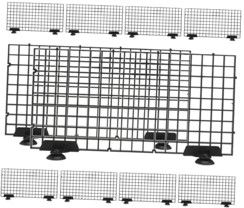 BUGUUYO 1satz Fisch Tank Trennwand Aus Robustem Material Teiliges Aquarium Separator Gitter Für Effektive Isolation Und Abfallfiltration Flexibel Einsetzbar Verschiedenen Aquariengrößen