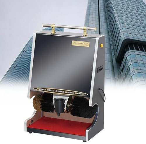 WEIMILOR Shoe Polishing Machine, Automatic Household Fully Automatic Induction Shoe Polishing Machine, Electric Shoe Polishing Machine in Public Hotel Lobby