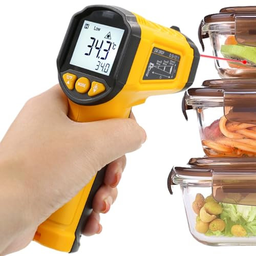 Infrared Thermometers | Real-Time Infrared Thermometers | Real-Time Gauge High Precision Rapid Response for Equipment Maintenance Monitoring Home Production