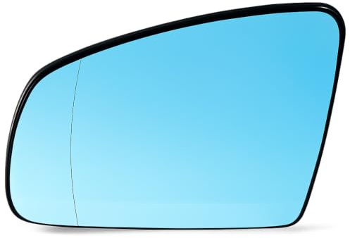 Cristal del retrovisor exterior izquierdo (lado del conductor), cristal asférico, compatible con Opel Meriva A (2003-2010) – OEM 6428709 13148958