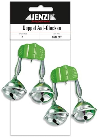Jenzi Doppel Aalglocken Knicklicht-Halter (2 Stück)
