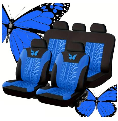 LSYZGRBC Auto-Sitzbezug, für Renault Twingo I, II, III (1993-2025) Auto-Schonbezüge die Vordersitze Rückbank Autositzbezüge Set Auto-Zubehör Innenraum,C