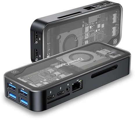DreamQuest Q5 Linux Mini PC Ubuntu Intel N95 12GB DDR5 1TB SSD | Mini Desktop Computer with Dual USB C WiFi 6 Bluetooth 5.3 USB 3.2 Dual HDMI 4K and LAN for home office and business