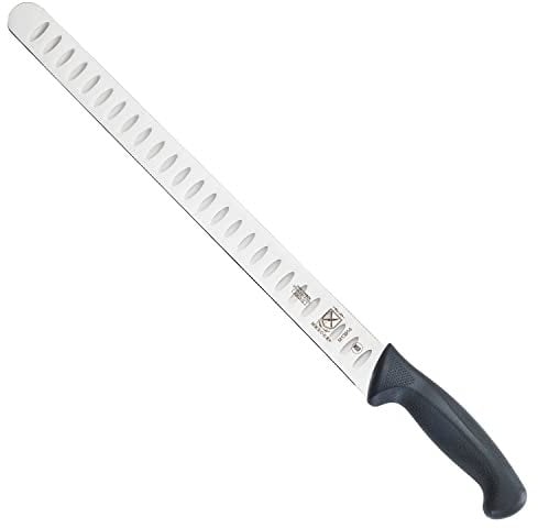 Mercer Culinary M13914 , Stainless Steel, Black, 14-Inch Granton Edge Slicer
