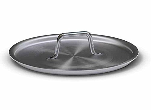 Ballarini Professionale Coperchio Piano, Alluminio, Grigio, 45 cm