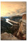 120x60cm - Fotodruck auf Leinwand und Rahmen Norwegen Felsen Schlucht Fluss Himmel - Leinwandbild auf Keilrahmen modern stilvoll - Bilder und Dekoration