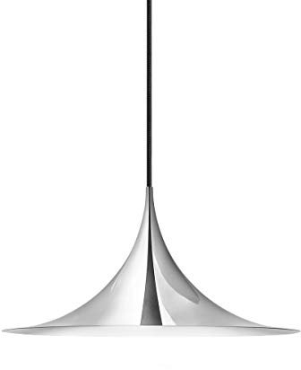 Gubi Semi Pendelleuchte ø30 cm, Chrom - ø30 cm