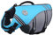 VIVAGLORY Sports Style Schwimmweste Hund, Hundeschwimmweste für Bootfahren, Auftrieb & Schwimmhilfe, Schwimmweste, M, Blau