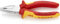 Knipex Pinza universale cromata, isolati con manici rivestiti in materiale bicomponente, collaudati VDE 160 mm 03 06 160