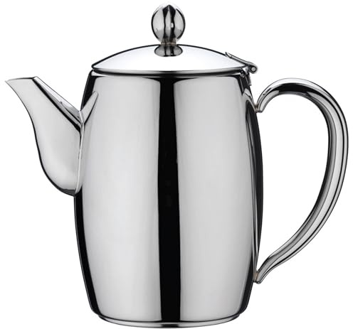 Café Stal BC-017 Café Stål Bellux Collection Premium Coffee Pot, 500 milliliters, Mirror Polished Stainless Steel