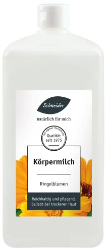 Saunabedarf Schneider - Gesichts-, Hand- und Körpermilch Ringelblume Calendula, Bodylotion 1000ml