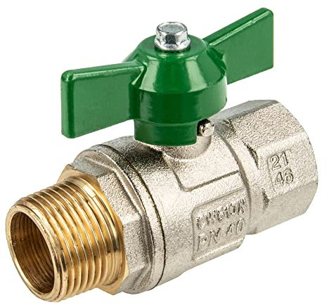 ITAP -IT379B038- Trinkwasser-Kugelhahn GREEN Typ 379 - IG x AG 3/8 Zoll (DN 10)